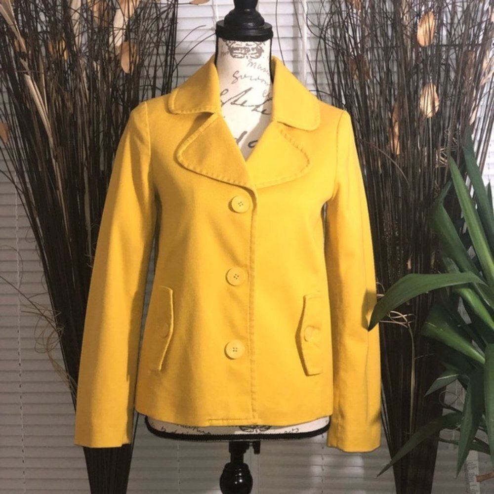 😍Banana Republic marigold jacket!